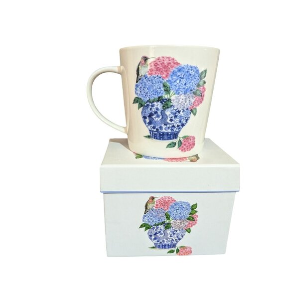 PPD Dynasty Bouquet Ceramic Trend Mug W/ Box 12 Oz Floral Design New Bone China - Picture 8 of 13